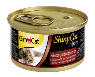 Gimcat Shinycat Tavuk Karides Malt 70 gr Kedi Maması kullananlar yorumlar